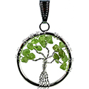 Tree of Life Necklace, Small, Assorted Stones